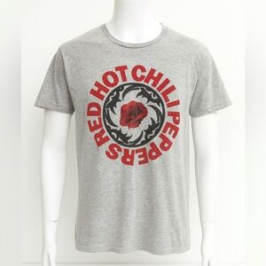 Red Hot Chili Peppers women’s grey short sleeve band t-shirt sz L